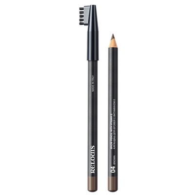 Relouis  Карандаш для бровей с витамином Е 04 brown
