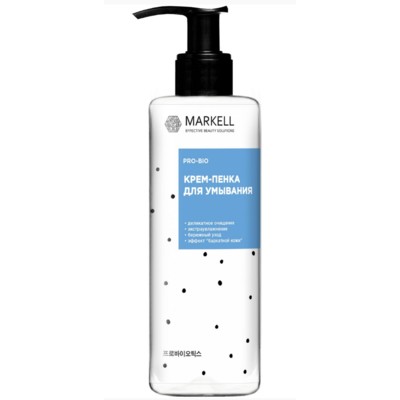 Markell PRO-BIO Маркелл Крем-Пенка для умывания 195мл