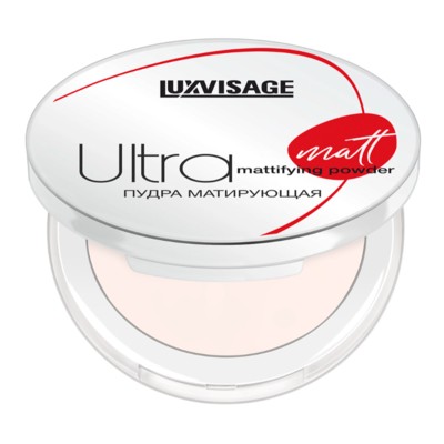 LUX visage  Пудра матирующая Ultra matt тон 101