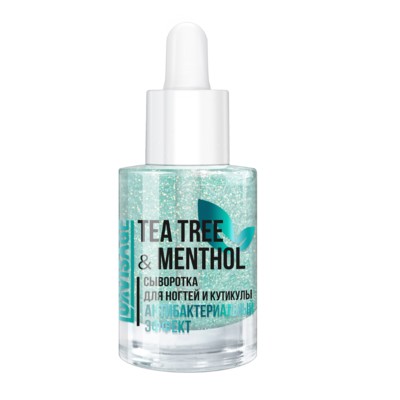 LUX visage * Сыворотка для ногтей и кутикулы TEA TREE & MENTHOL антибактериальный эффект