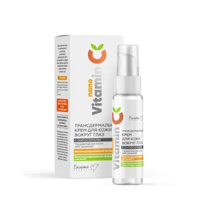 Белита-М  NANOVITAMIN С Трансдермальный Крем для кожи вокруг глаз с липосомами 30г