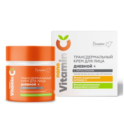 Белита-М  NANOVITAMIN С Трансдермальный Крем дневной с липосомами 50г