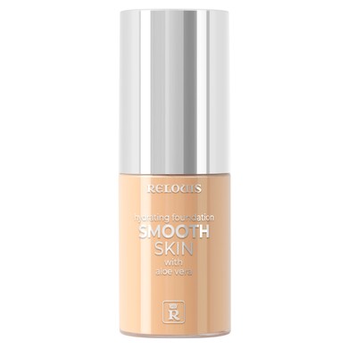 Relouis Крем тональный увлажняющий Smooth Skin с алоэ вера тон 03 золотистый бежевый