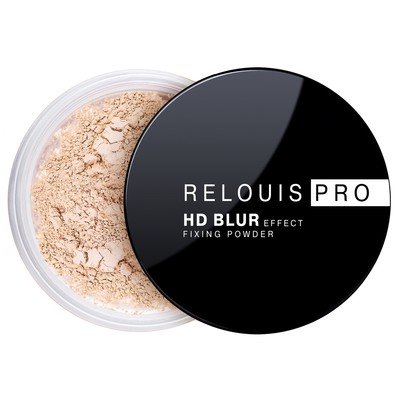 Relouis PRO Пудра фиксирующая с эффектом блюра RELOUIS PRO HD blur effect fixing powder тон 01