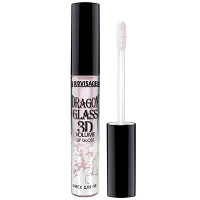 LUX visage DRAGON GLASS 3D volume Блеск для губ 02 Unicorn