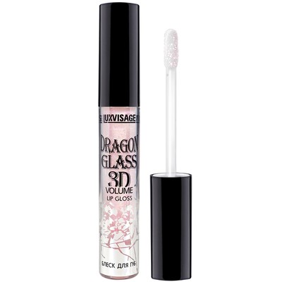 LUX visage DRAGON GLASS 3D volume Блеск для губ 03 Flamingo