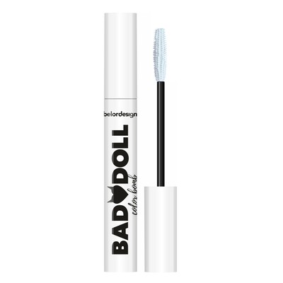 Belor Design Bad Doll Тушь для ресниц цветная объемная White
