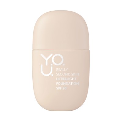Relouis Y.O.U. Крем тональный ультралегкий Really Second skin 40 Warm Beige