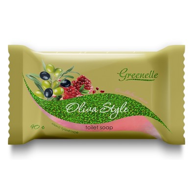 Гомельский жировой комбинат Toilet soap Мыло Оливковый стиль 90г