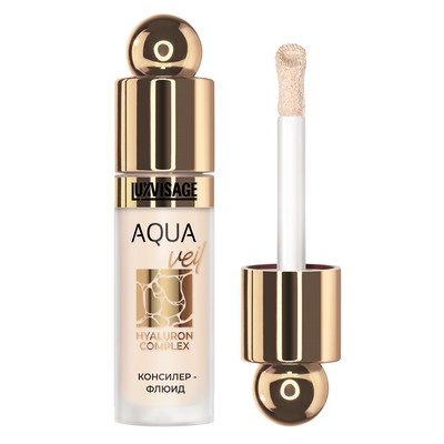 LUX visage AQUA veil HYALURON COMPLEX Консилер-флюид 104 beige